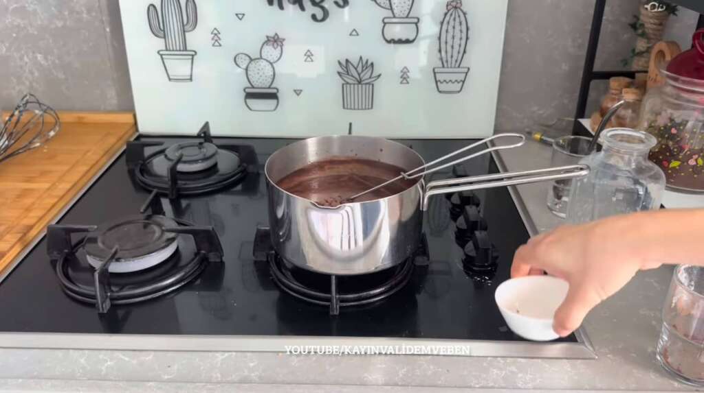 çikolata sos yapımı