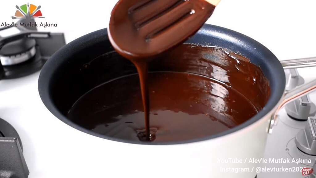 krema çikolata karışımı