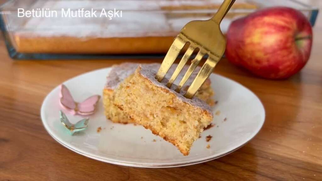 elmalı kek nasıl yapılır