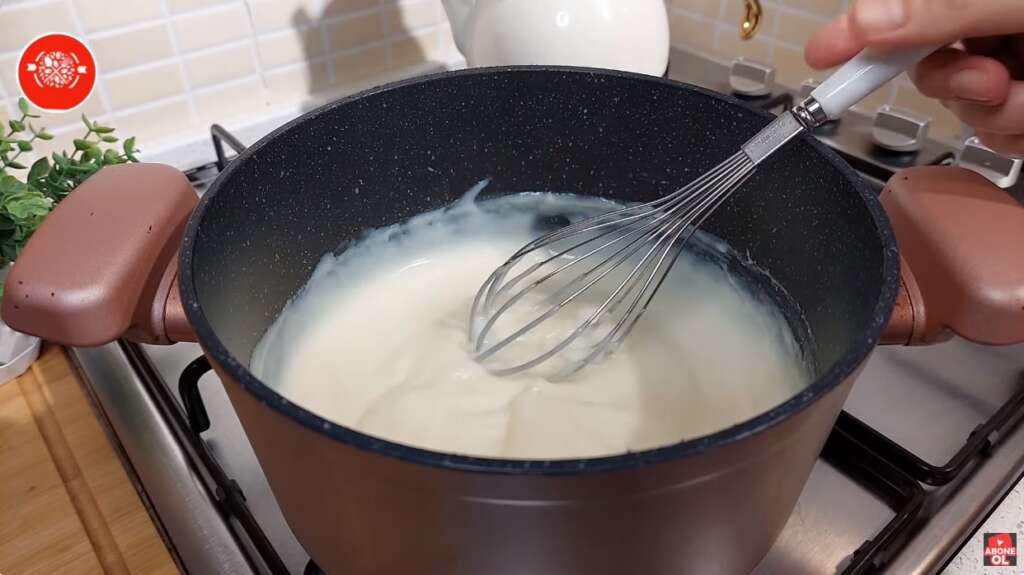 pasta kreması hazırlama