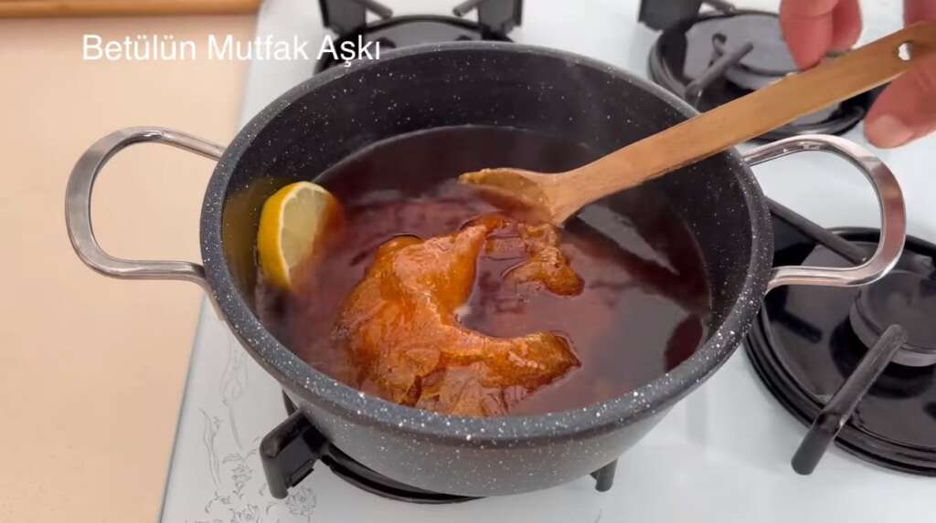 karamelize şerbet nasıl hazırlanır